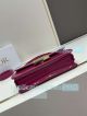 Replica Dior 0311 rose red leather vintage shoulder bag (5)_th.jpg